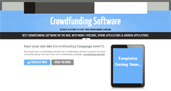 Desktop Screenshot of crowdfundingscript.com